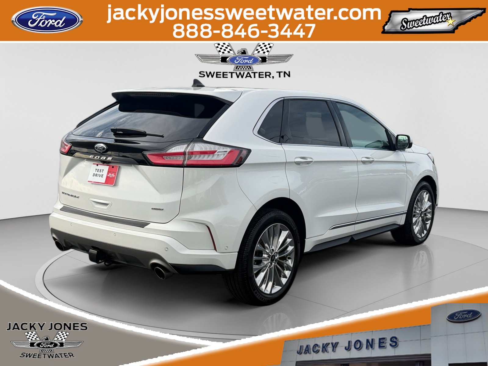 Certified 2021 Ford Edge Titanium w/ Equipment Group 301A AWD/4WD image 5