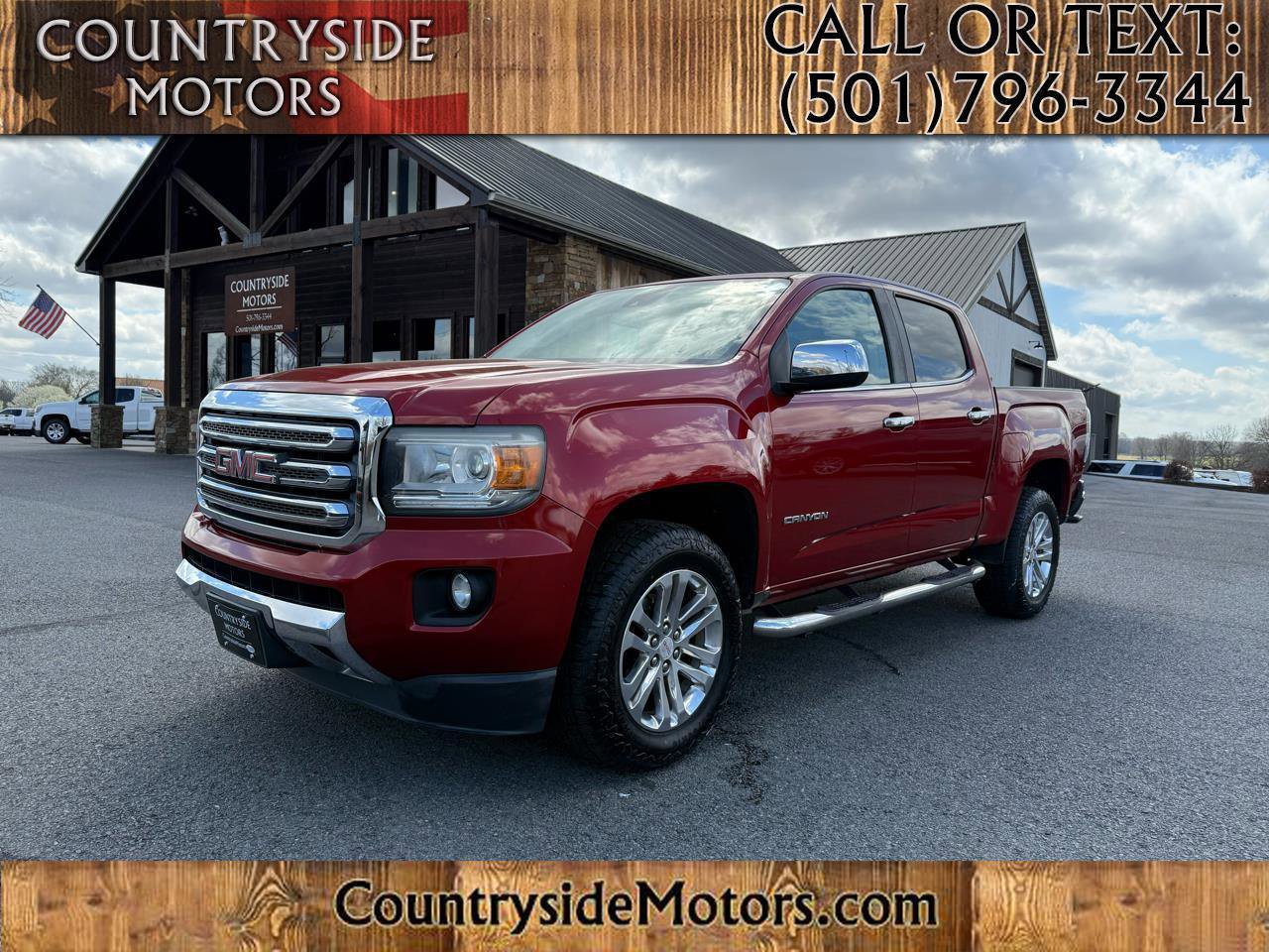 Used 2015 GMC Canyon SLT w/ Driver Alert Package RWD image 1