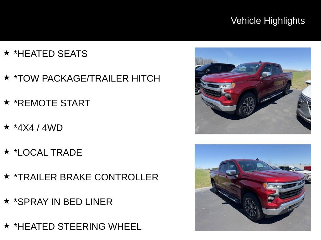 Used 2023 Chevrolet Silverado 1500 LT w/ Safety Package AWD/4WD image 4