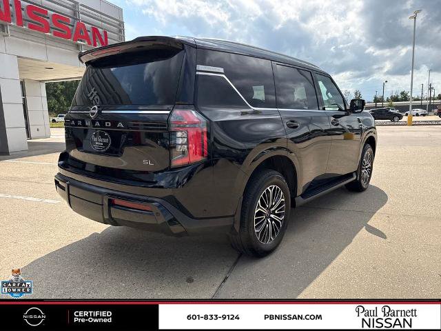 Certified 2025 Nissan Armada SL w/ Captain's Chari Seat Package RWD image 14