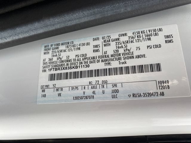 Used 2025 Ford Transit 250 148 High Roof Extended RWD image 22