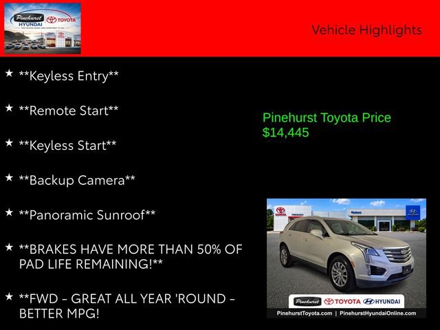 Used 2017 Cadillac XT5 Luxury w/ Driver Awareness Package FWD image 14