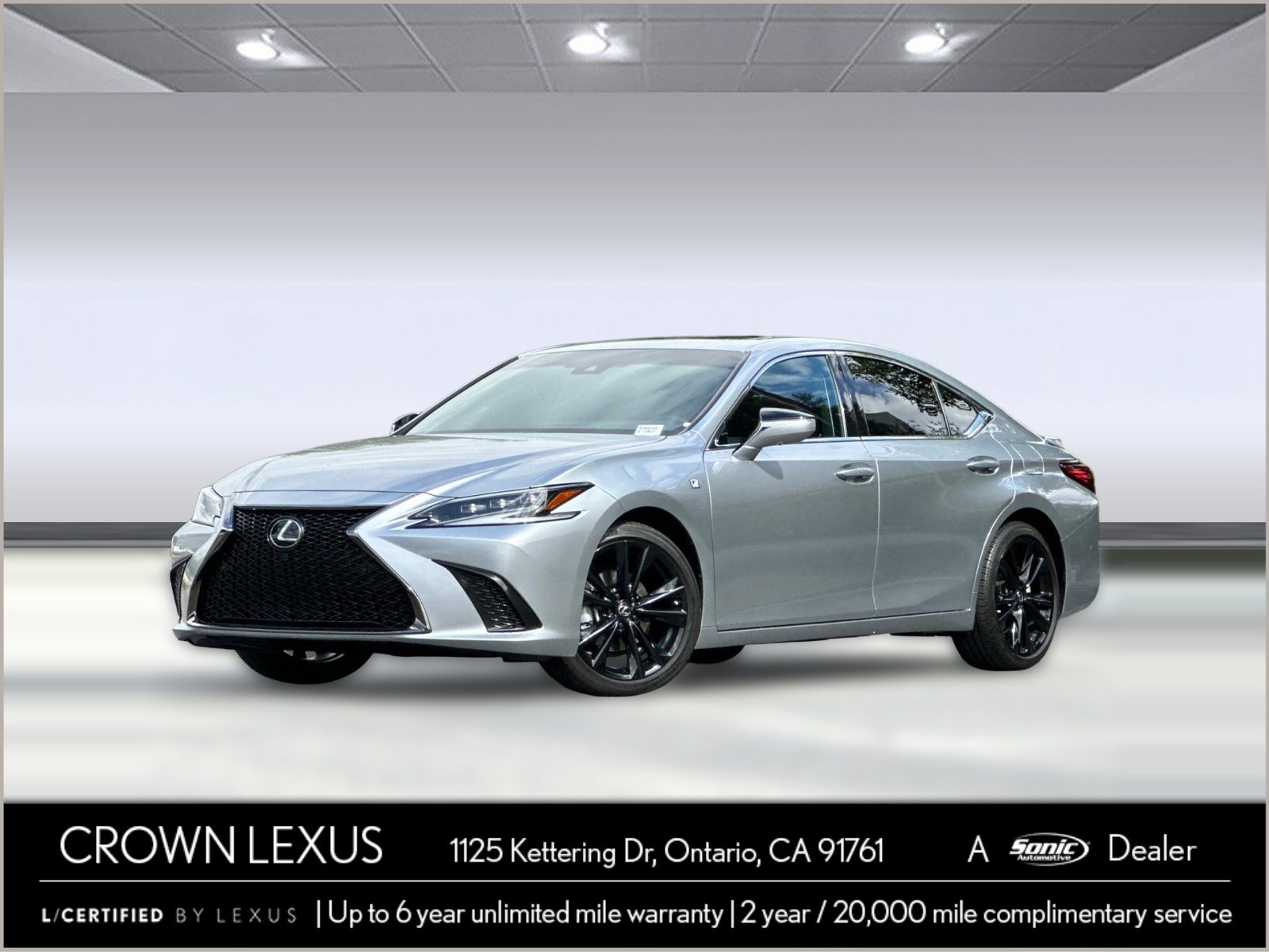 Certified 2024 Lexus ES 300h F Sport w/ Accessory Package (Z1) FWD image 1