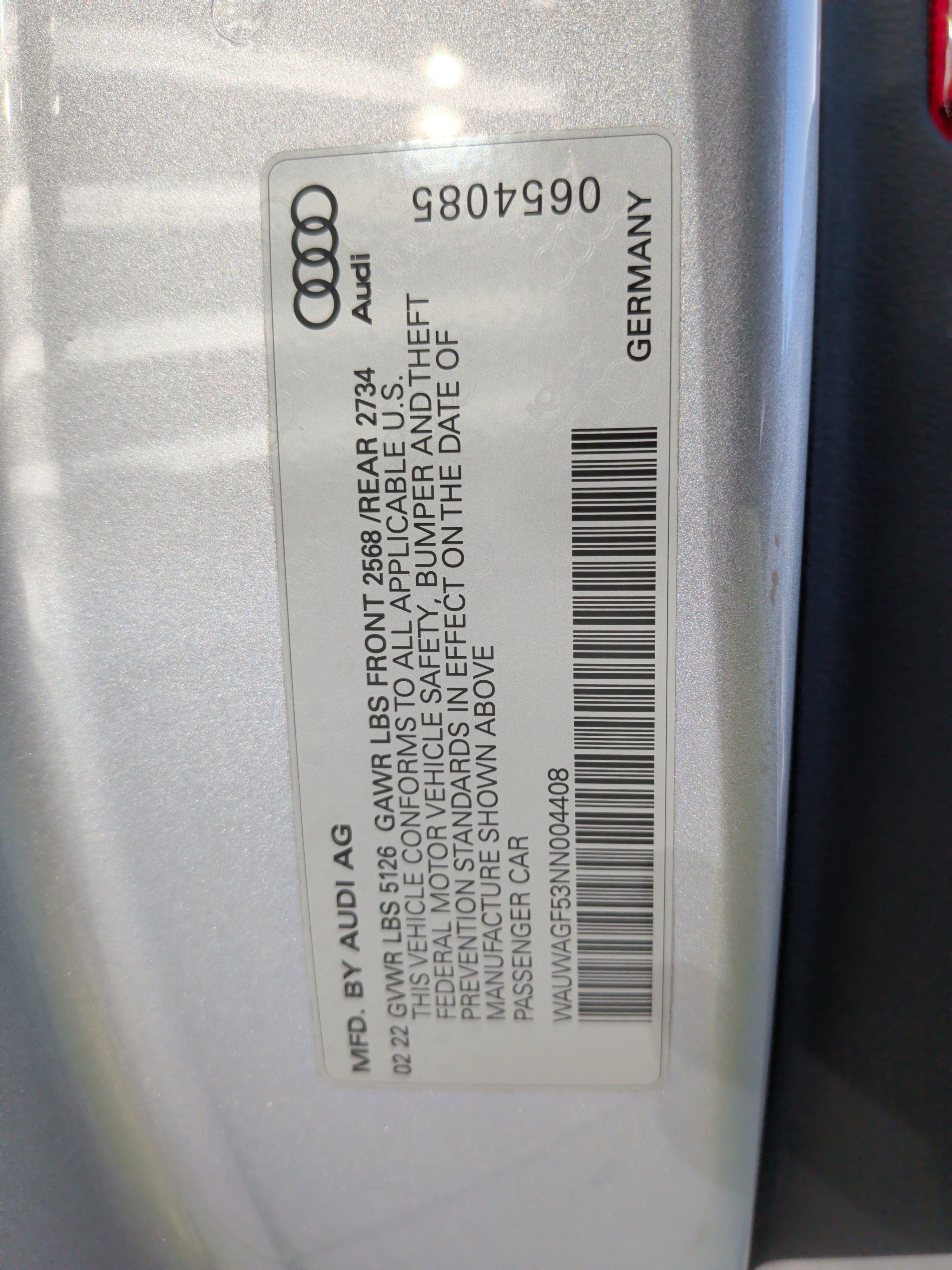 Used 2022 Audi A5 2.0T Premium Plus w/ Premium Plus image 36