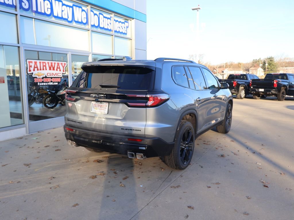 New 2026 GMC Acadia Elevation w/ Black Edition image 3