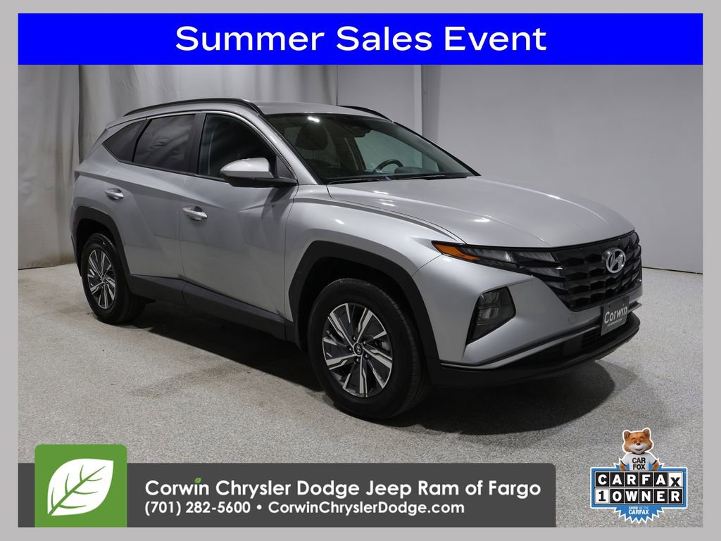 Used 2024 Hyundai Tucson Blue AWD/4WD image 1