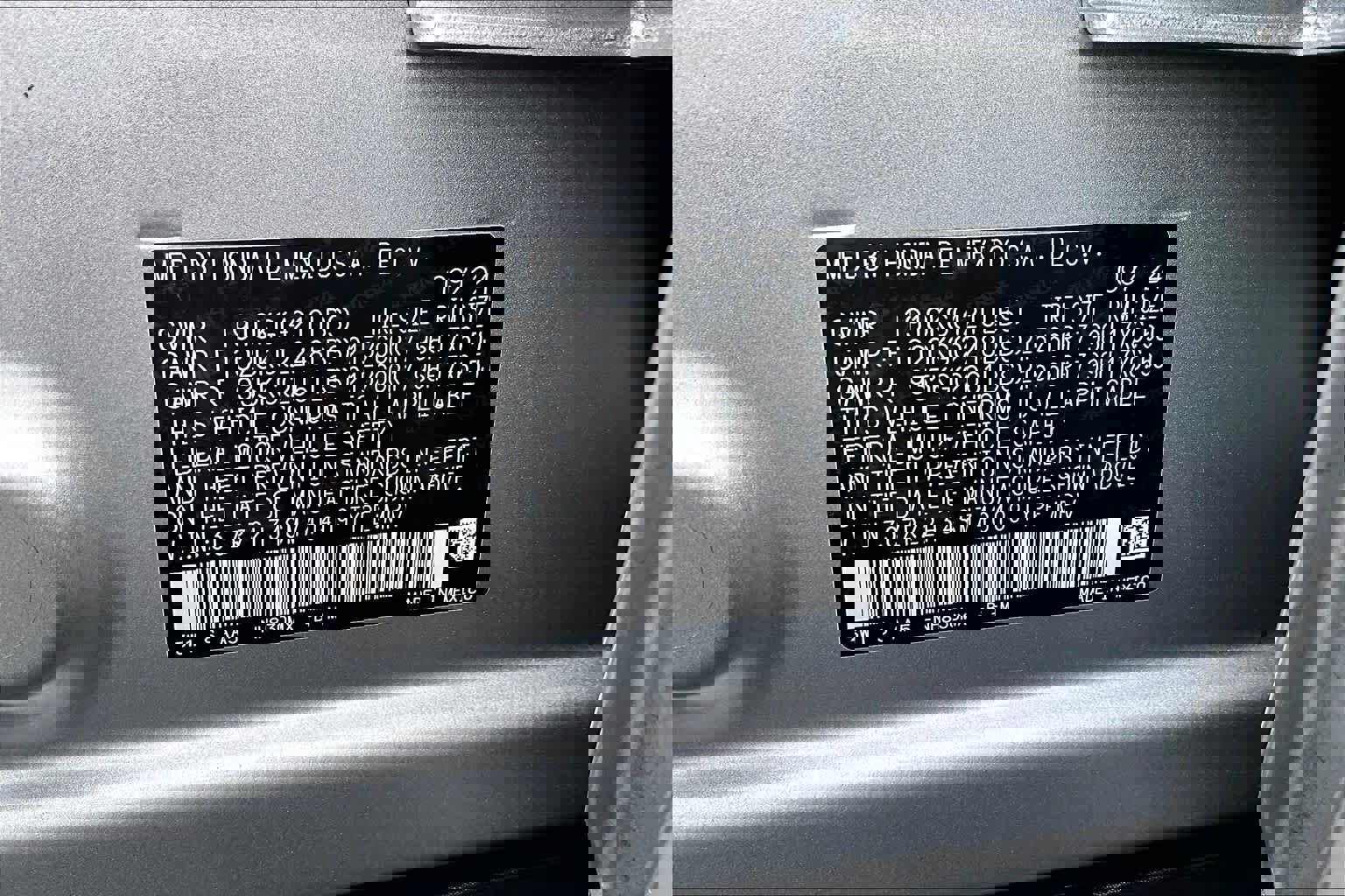 Certified 2025 Honda HR-V LX image 36