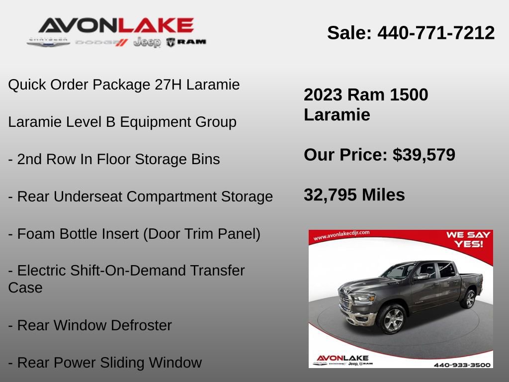 Used 2023 RAM 1500 Laramie image 6
