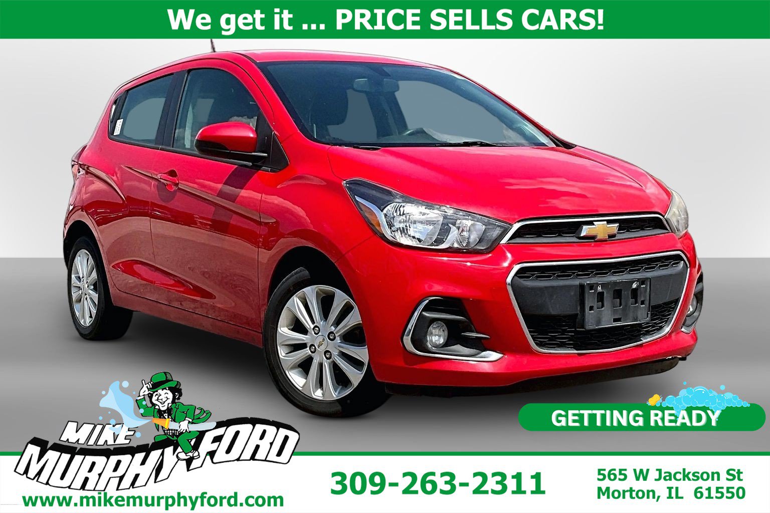 Used 2017 Chevrolet Spark LT
