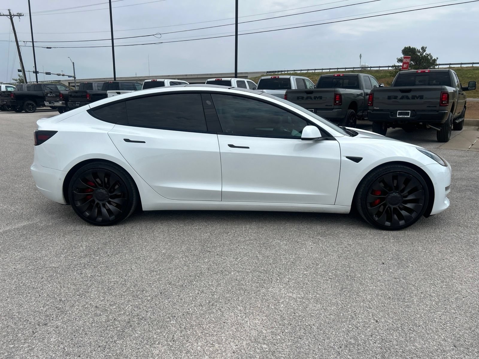 Used 2021 Tesla Model 3 Performance AWD/4WD image 7