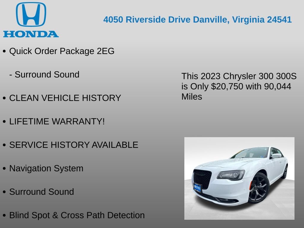 Used 2023 Chrysler 300 S RWD image 7