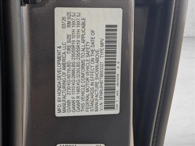 New 2026 Honda Odyssey Touring image 16