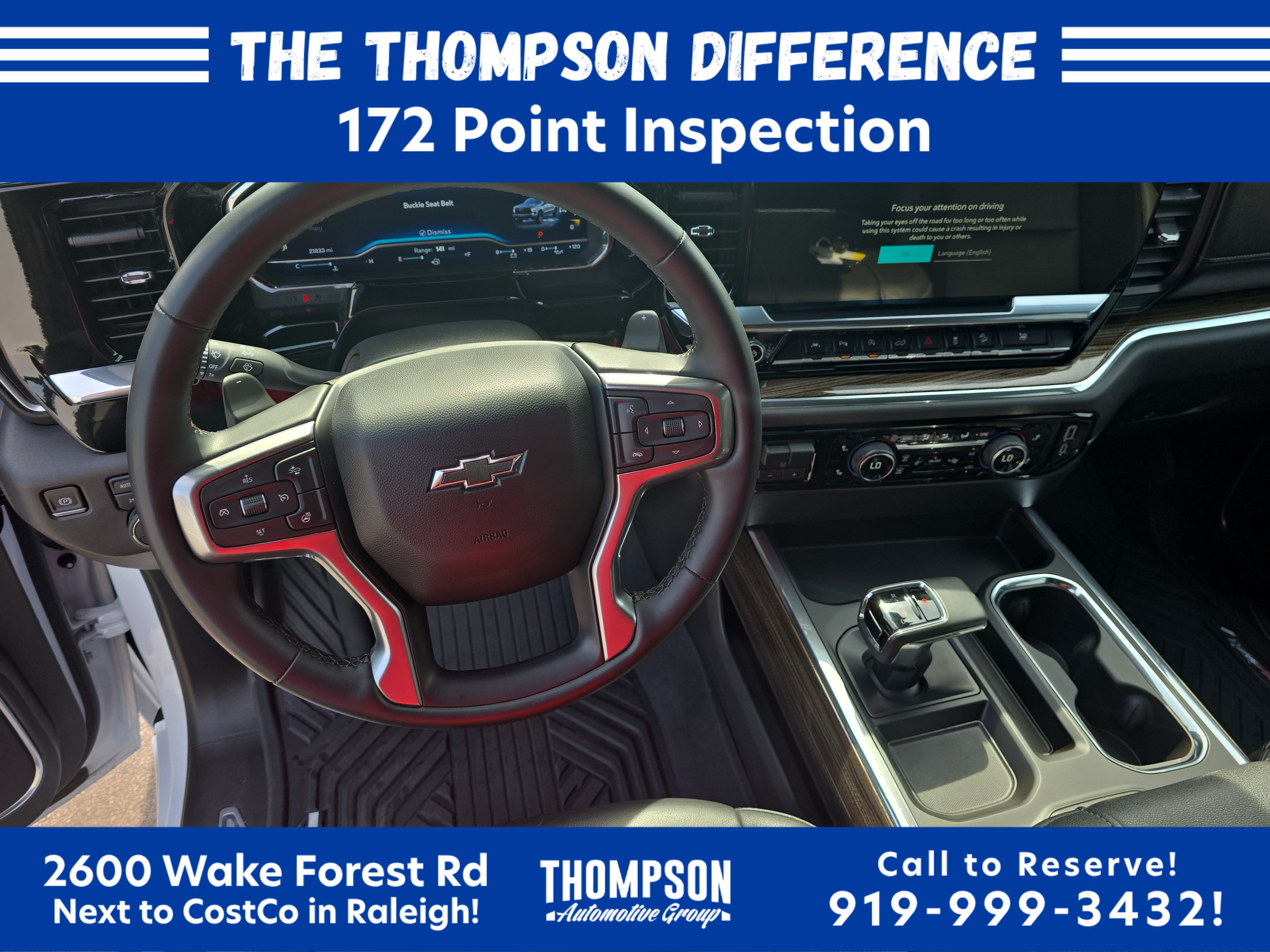 Used 2024 Chevrolet Silverado 1500 LT Trail Boss w/ Convenience Package II AWD/4WD image 17