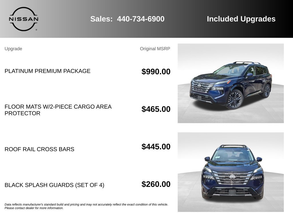 New 2026 Nissan Rogue Platinum w/ Platinum Premium Package AWD/4WD image 7