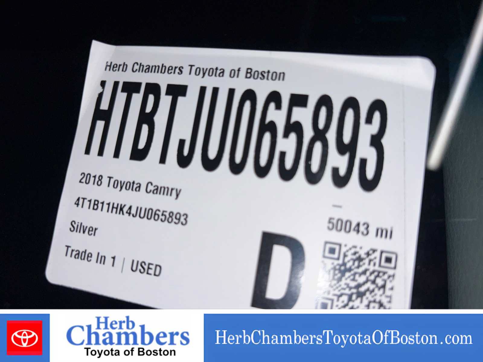Used 2018 Toyota Camry SE FWD image 9