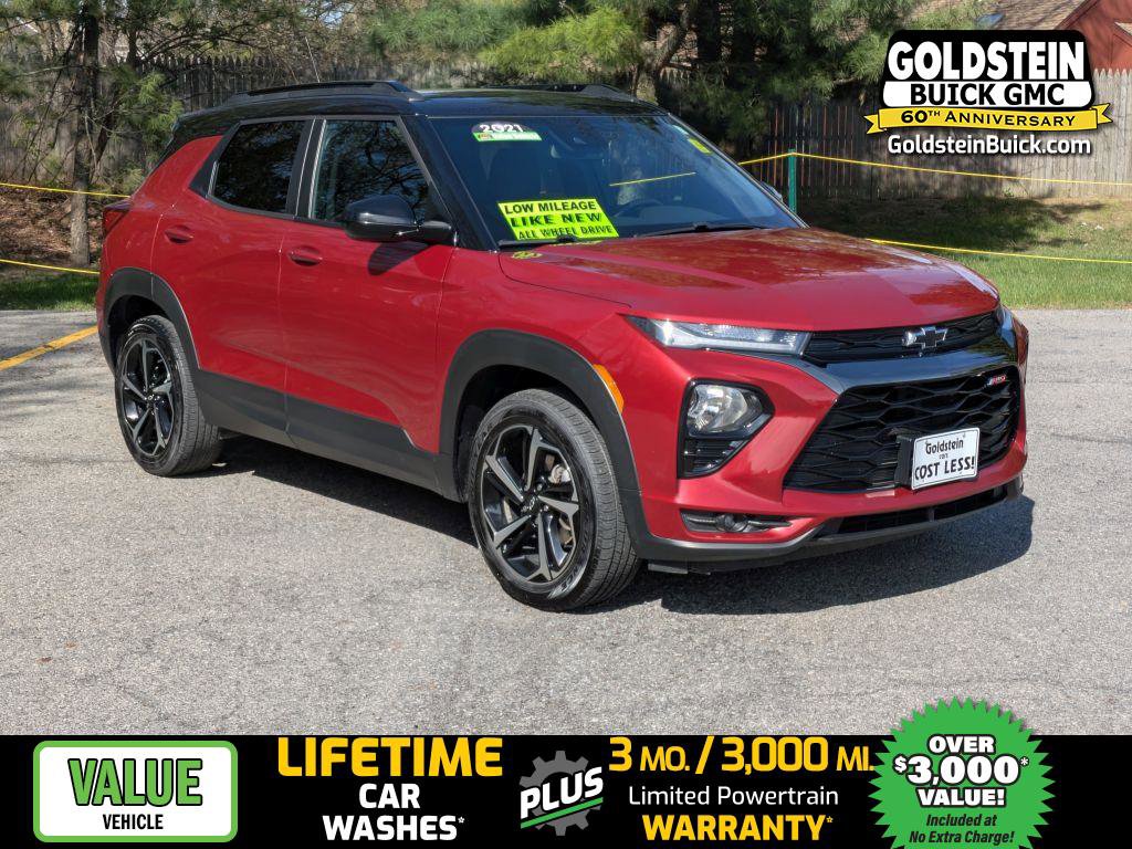 Used 2021 Chevrolet TrailBlazer RS w/ Technology Package