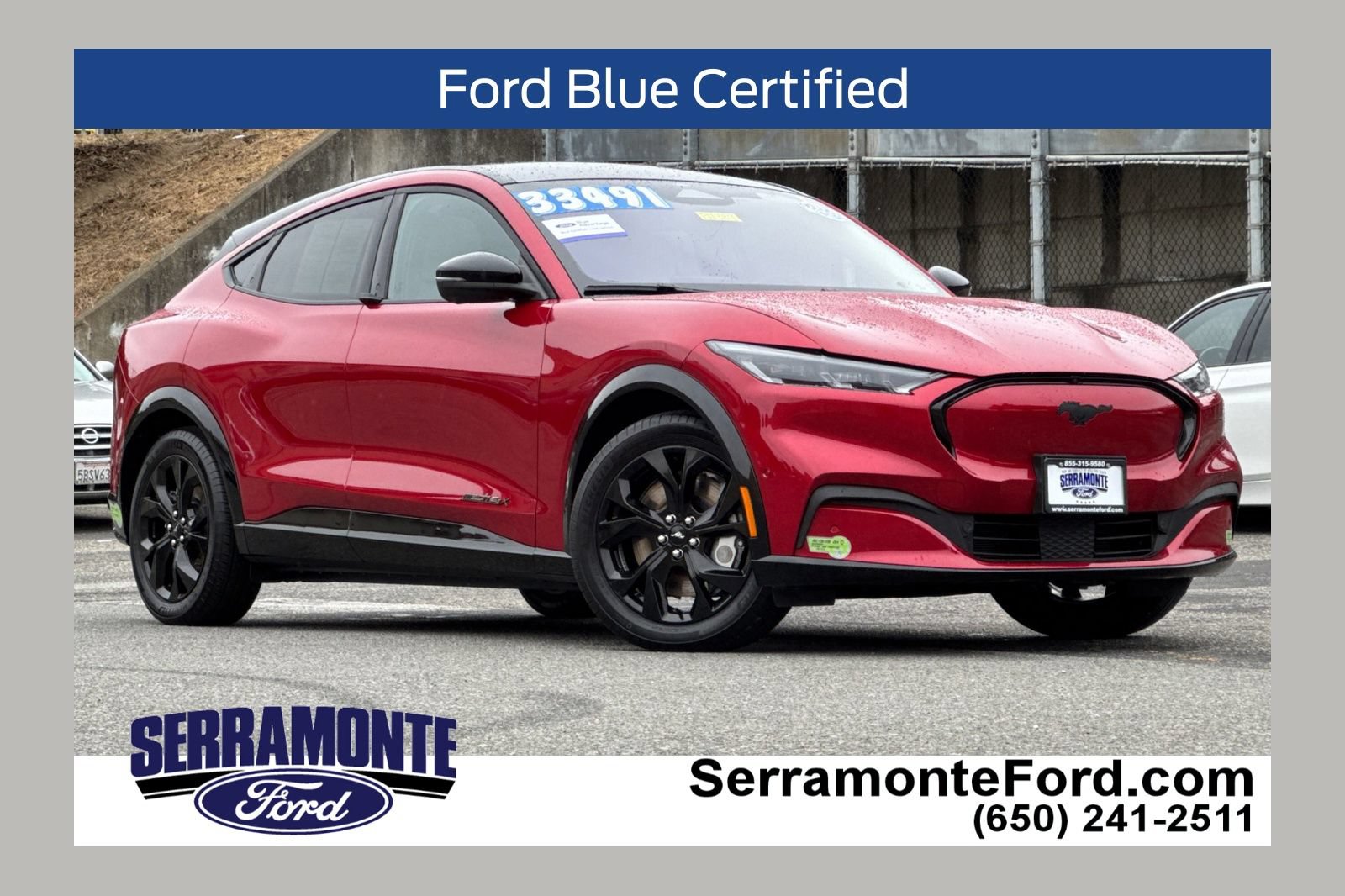 Certified 2023 Ford Mustang Mach-E Premium w/ Mustang Nite Pony Package