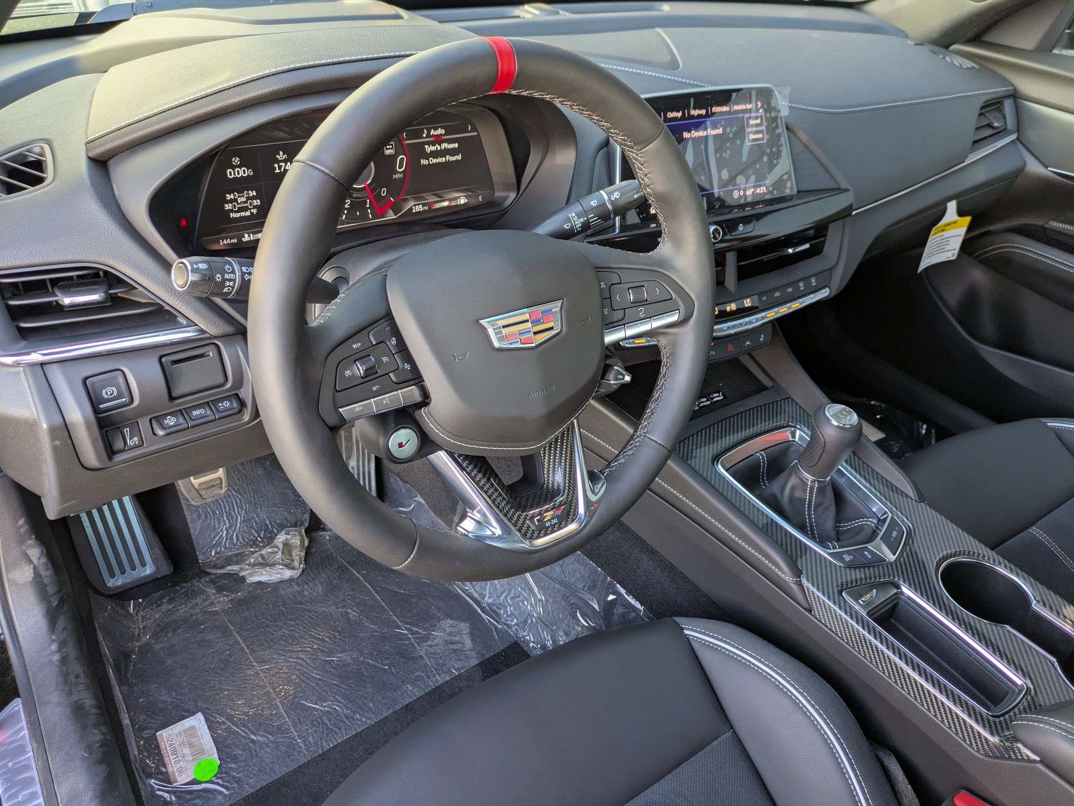 Used 2025 Cadillac CT4 V Blackwing w/ Carbon Fiber 1 Package image 11