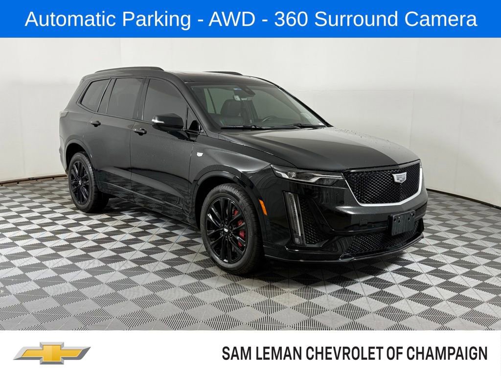 Certified 2023 Cadillac XT6 Sport w/ LPO, Onyx Lite Package image 1