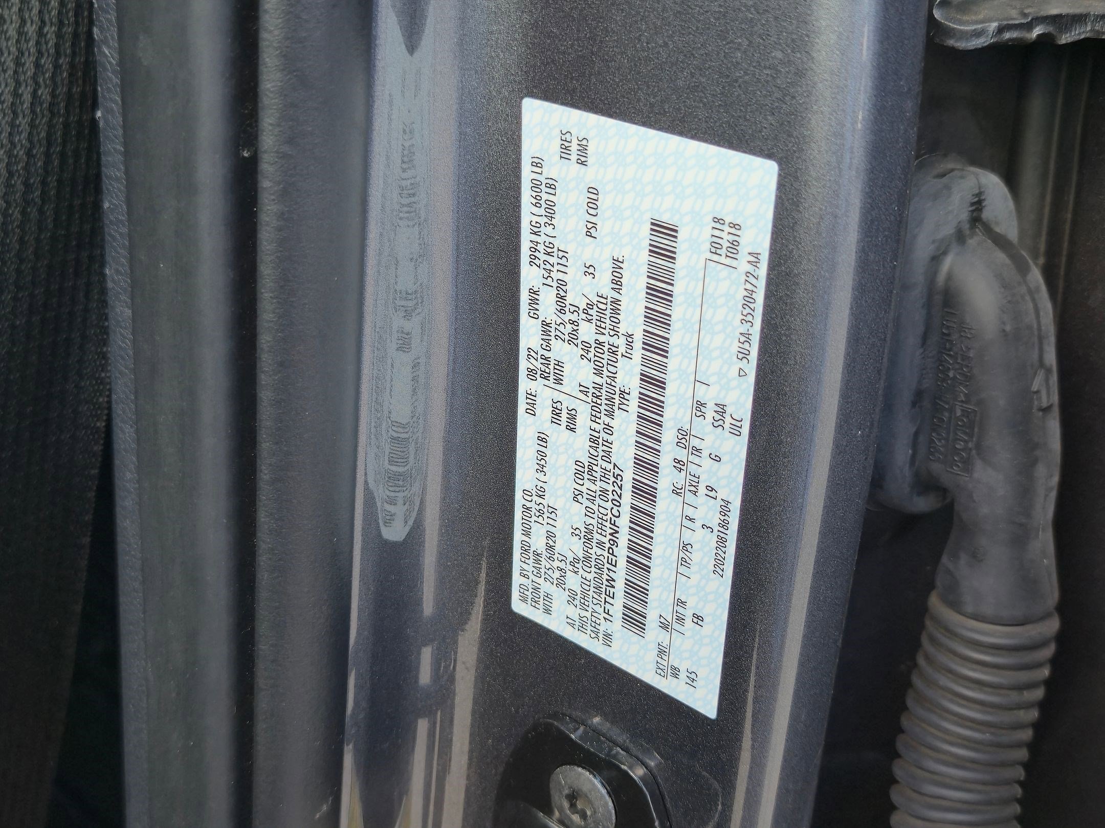 Used 2022 Ford F150 XLT w/ Equipment Group 302A High image 35