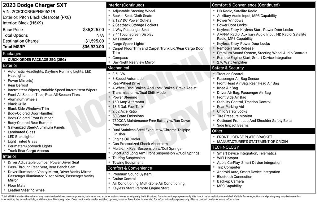 Used 2023 Dodge Charger SXT image 33