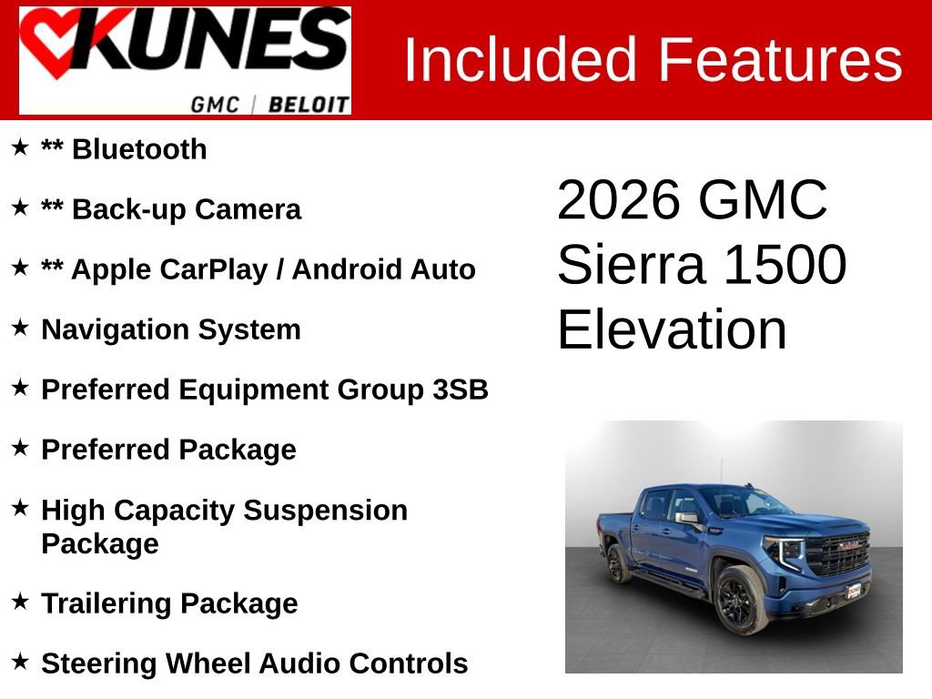 New 2026 GMC Sierra 1500 Elevation w/ Preferred Package video 2