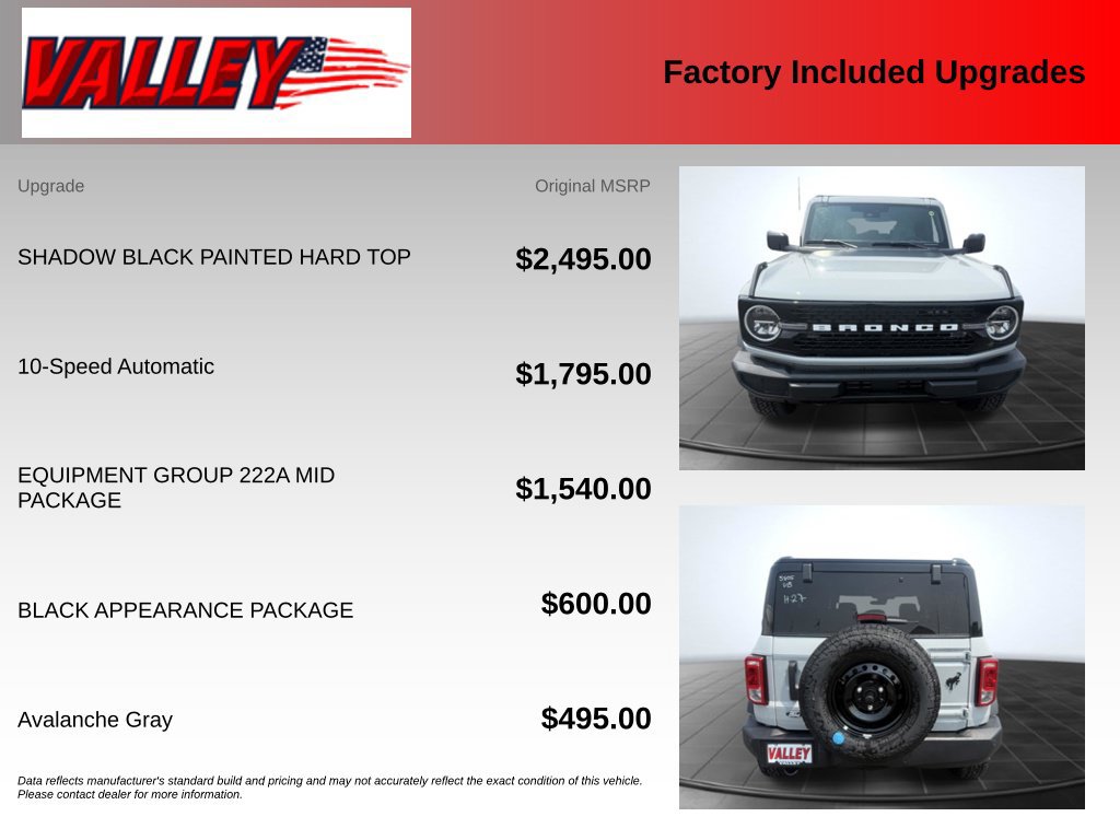 New 2026 Ford Bronco Big Bend AWD/4WD image 4