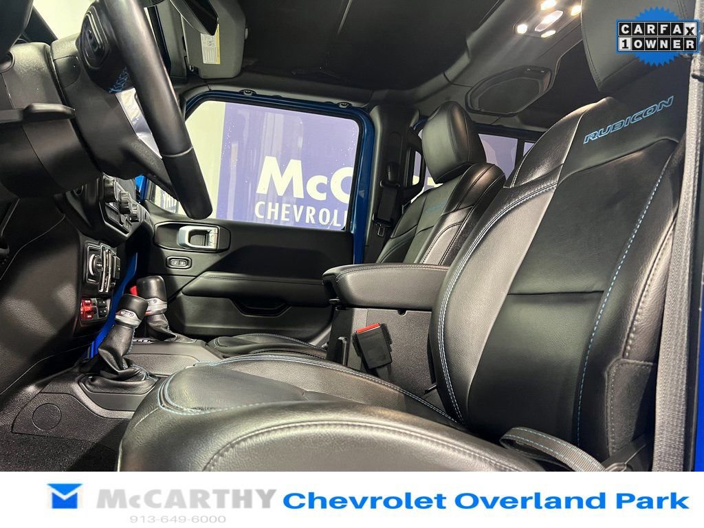 Used 2021 Jeep Wrangler Unlimited Rubicon 4xe w/ Steel Bumper Group image 23