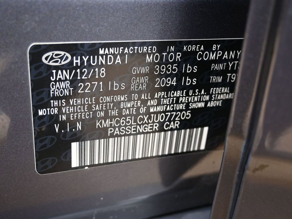 Used 2018 Hyundai Ioniq Blue image 37
