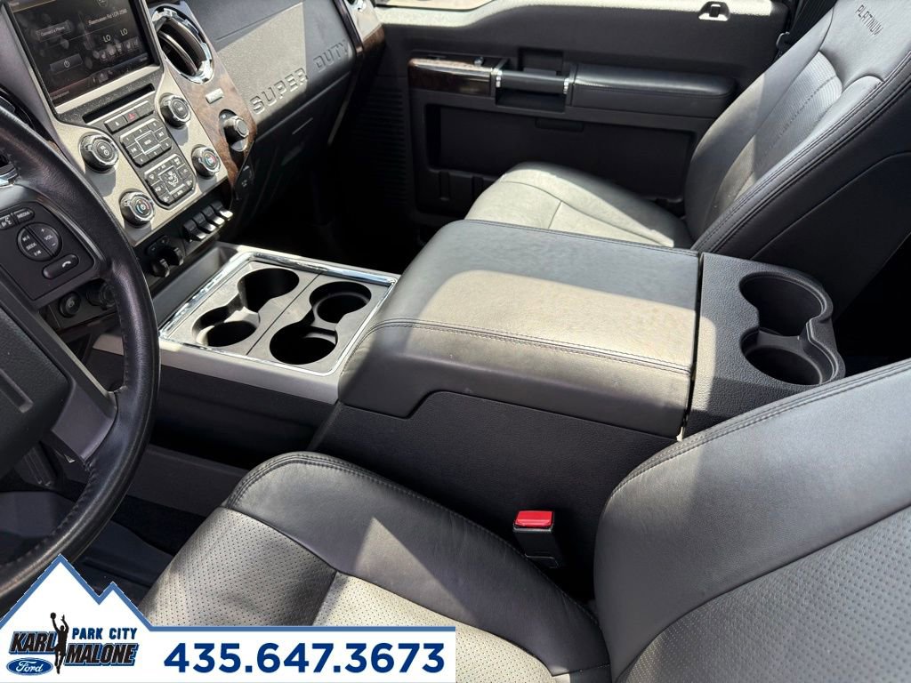 Used 2015 Ford F350 Platinum w/ FX4 Off-Road Package AWD/4WD image 28