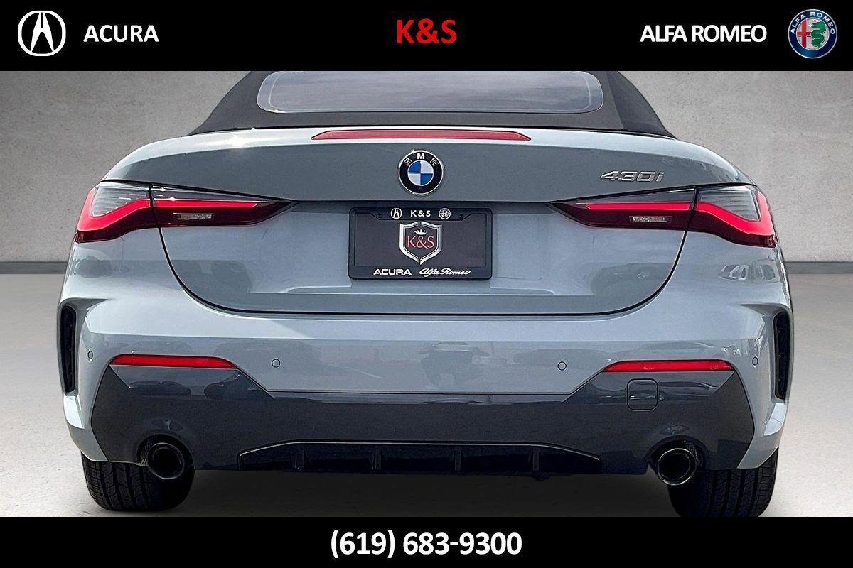 Used 2023 BMW 430i Convertible w/ M Sport Package image 34