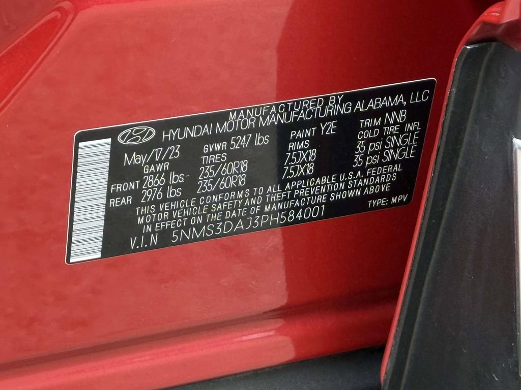Used 2023 Hyundai Santa Fe SEL AWD/4WD image 32
