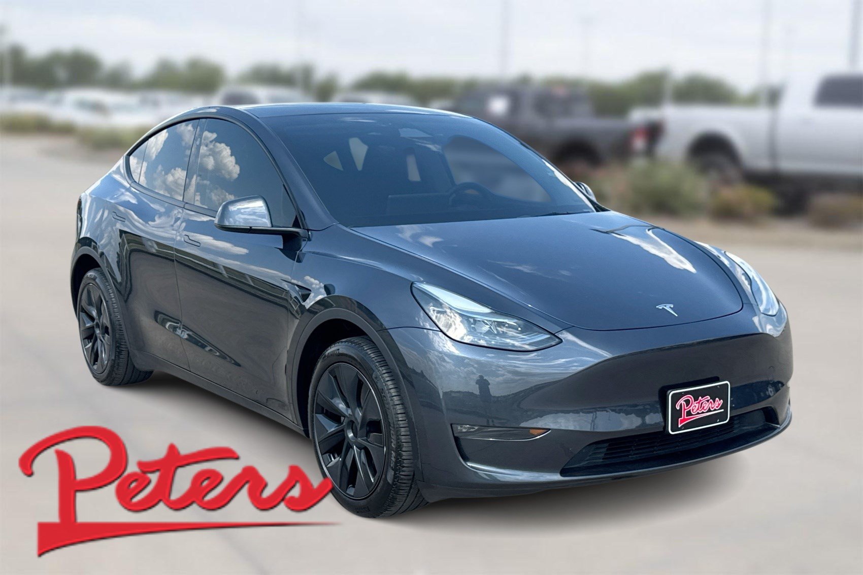 Used 2025 Tesla Model Y Long Range AWD/4WD image 1