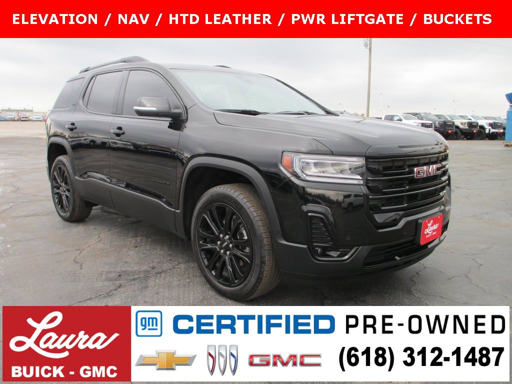 Certified 2022 GMC Acadia SLT w/ Elevation Edition
