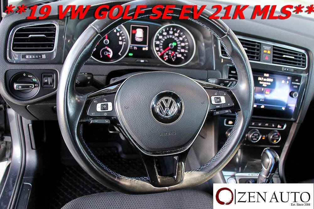 Used 2019 Volkswagen e-Golf SE w/ Driver Assistance Package image 22
