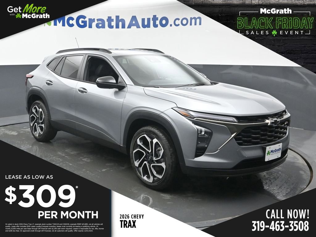 New 2026 Chevrolet Trax RS