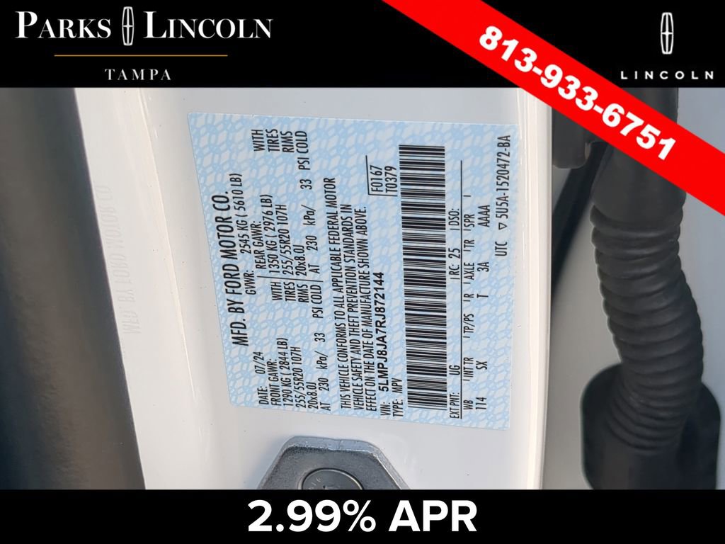 Certified 2024 Lincoln Nautilus Premier w/ Jet Appearance Package AWD/4WD image 34