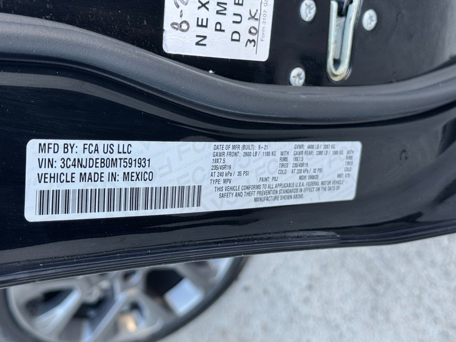 Used 2021 Jeep Compass Latitude w/ Driver Assistance Group image 43