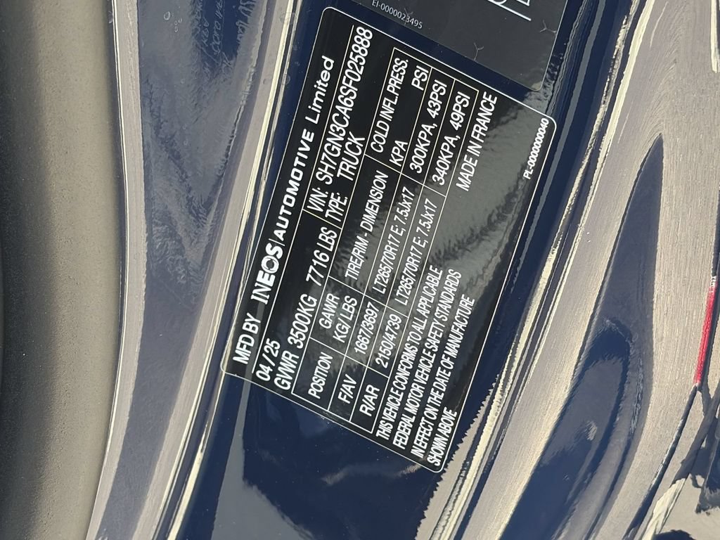 New 2025 INEOS Grenadier Quartermaster AWD/4WD image 26