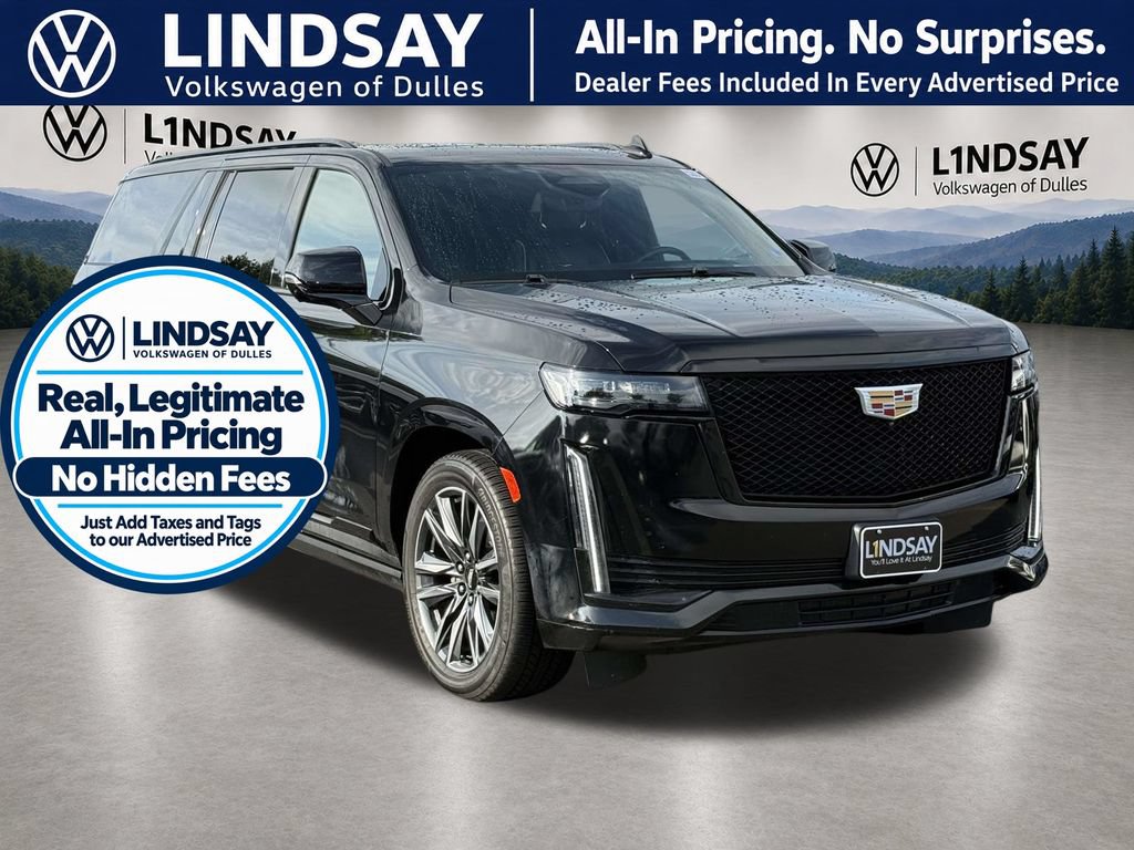 Used 2022 Cadillac Escalade ESV Sport w/ Touring Package