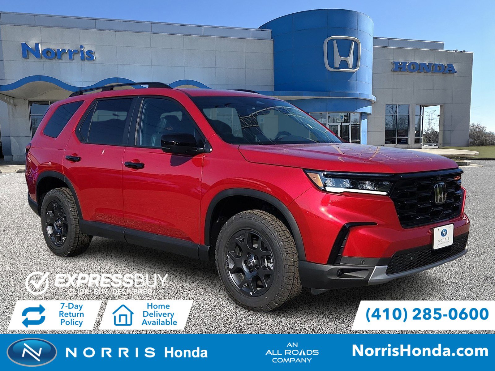 New 2025 Honda Pilot TrailSport image 1