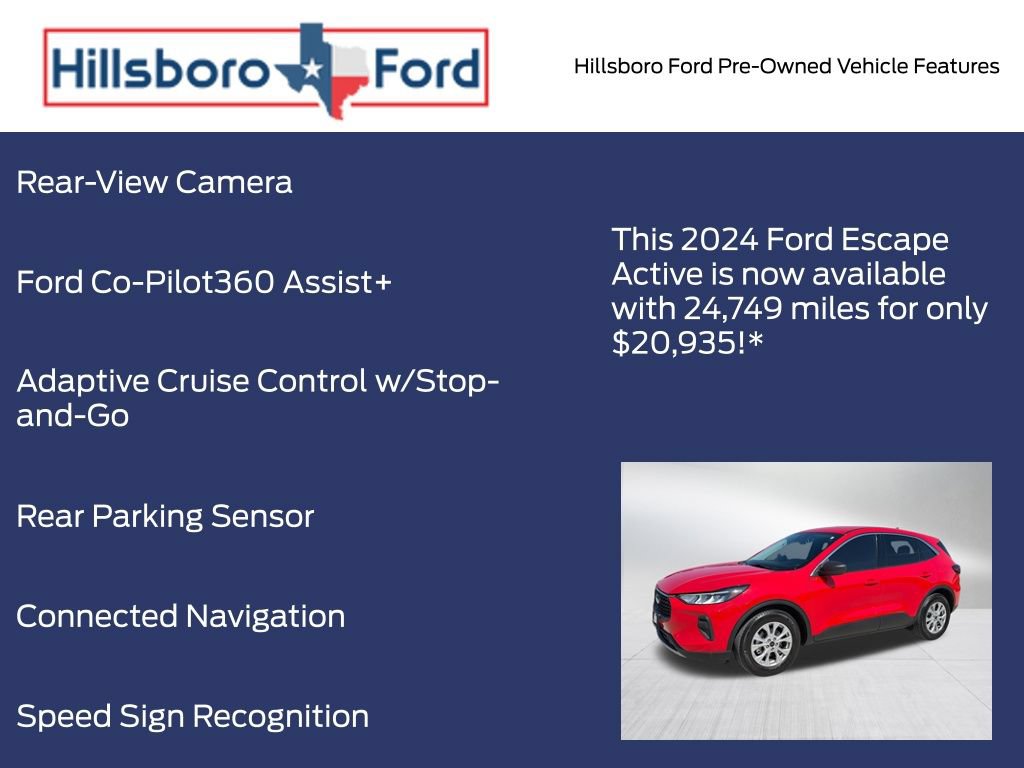 Used 2024 Ford Escape Active w/ Tech Pack #1 FWD image 6