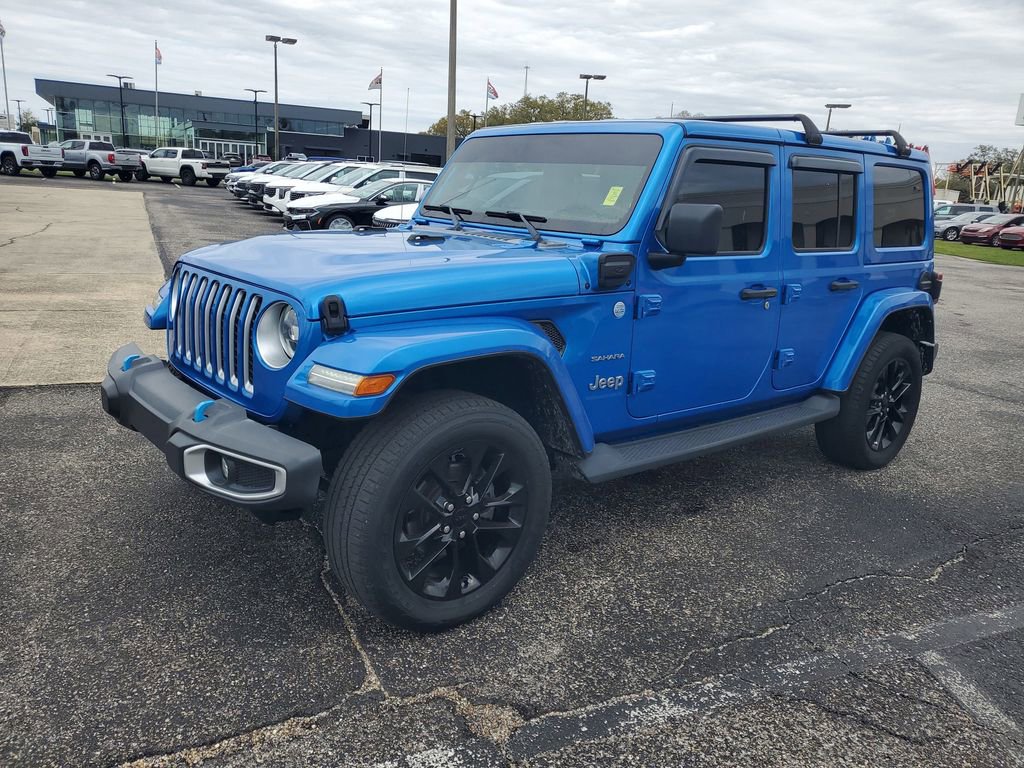 Used 2023 Jeep Wrangler Sahara 4xe w/ Cold Weather Group image 2