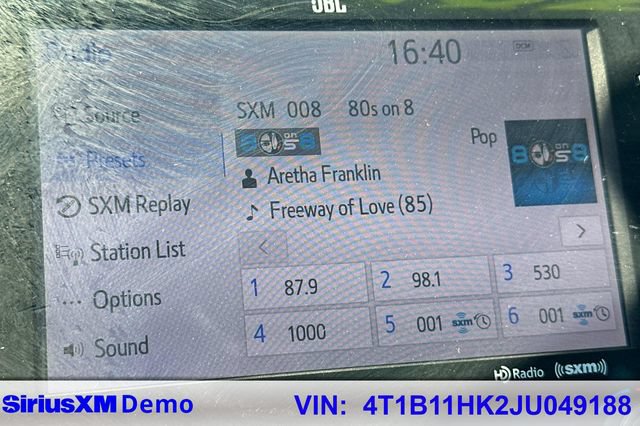 Used 2018 Toyota Camry XLE w/ Audio Package FWD image 32