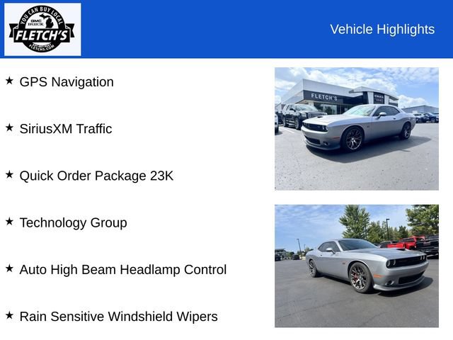 Used 2015 Dodge Challenger SRT w/ Technology Group RWD image 2