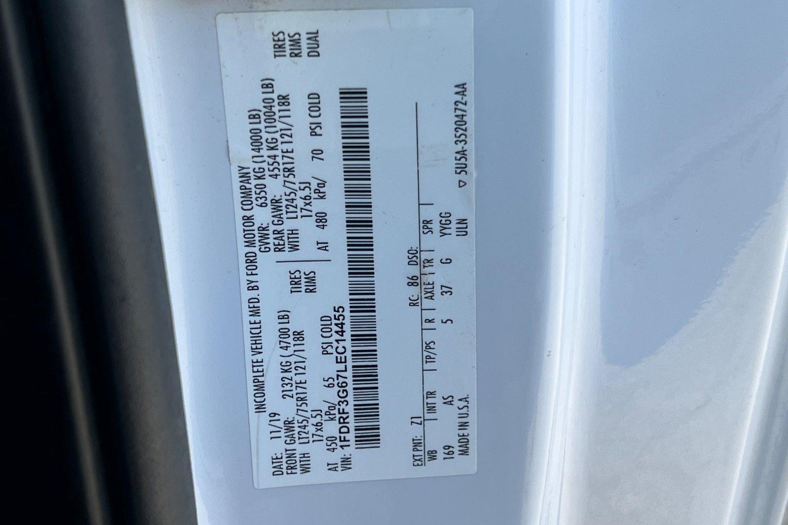 Used 2020 Ford F350 XL w/ Power Equipment Group image 32