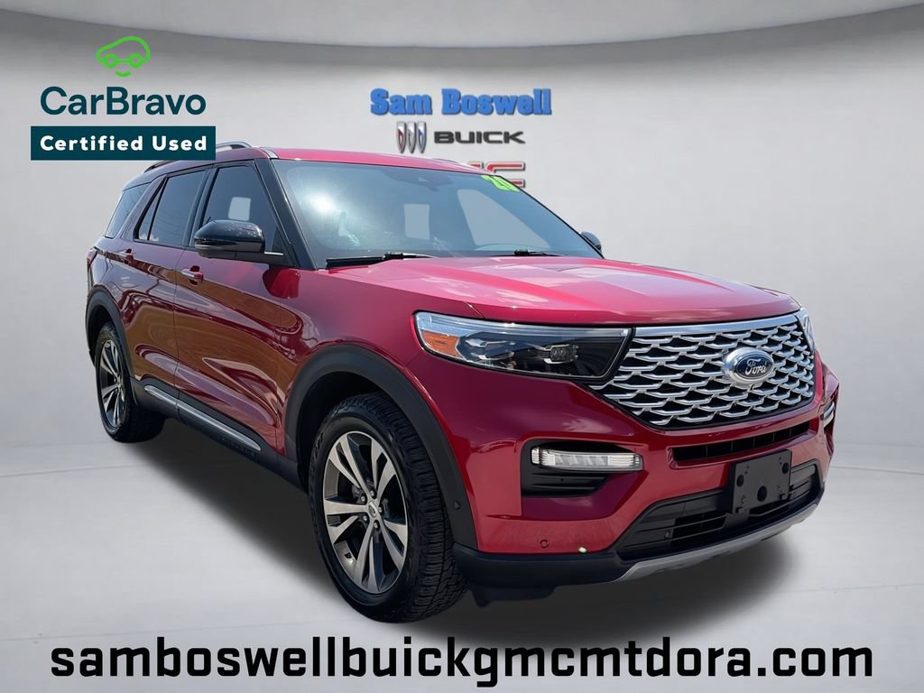 Used 2020 Ford Explorer Platinum w/ Premium Technology Package