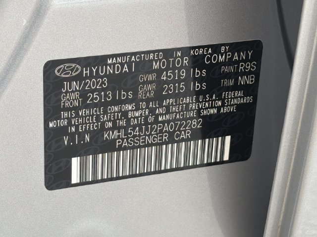 Certified 2023 Hyundai Sonata Limited FWD image 36