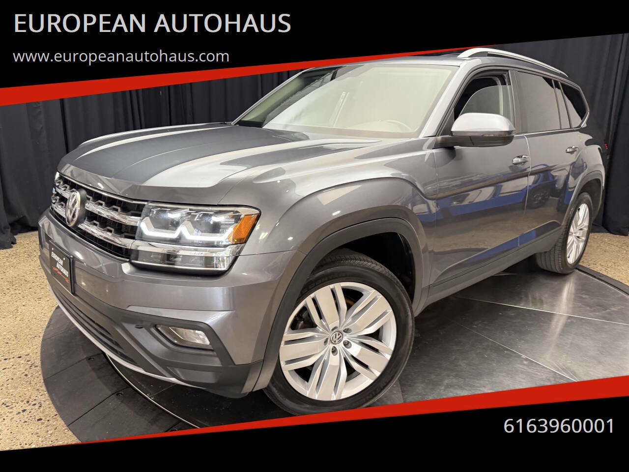 Used 2019 Volkswagen Atlas SE w/ Panoramic Sunroof Package