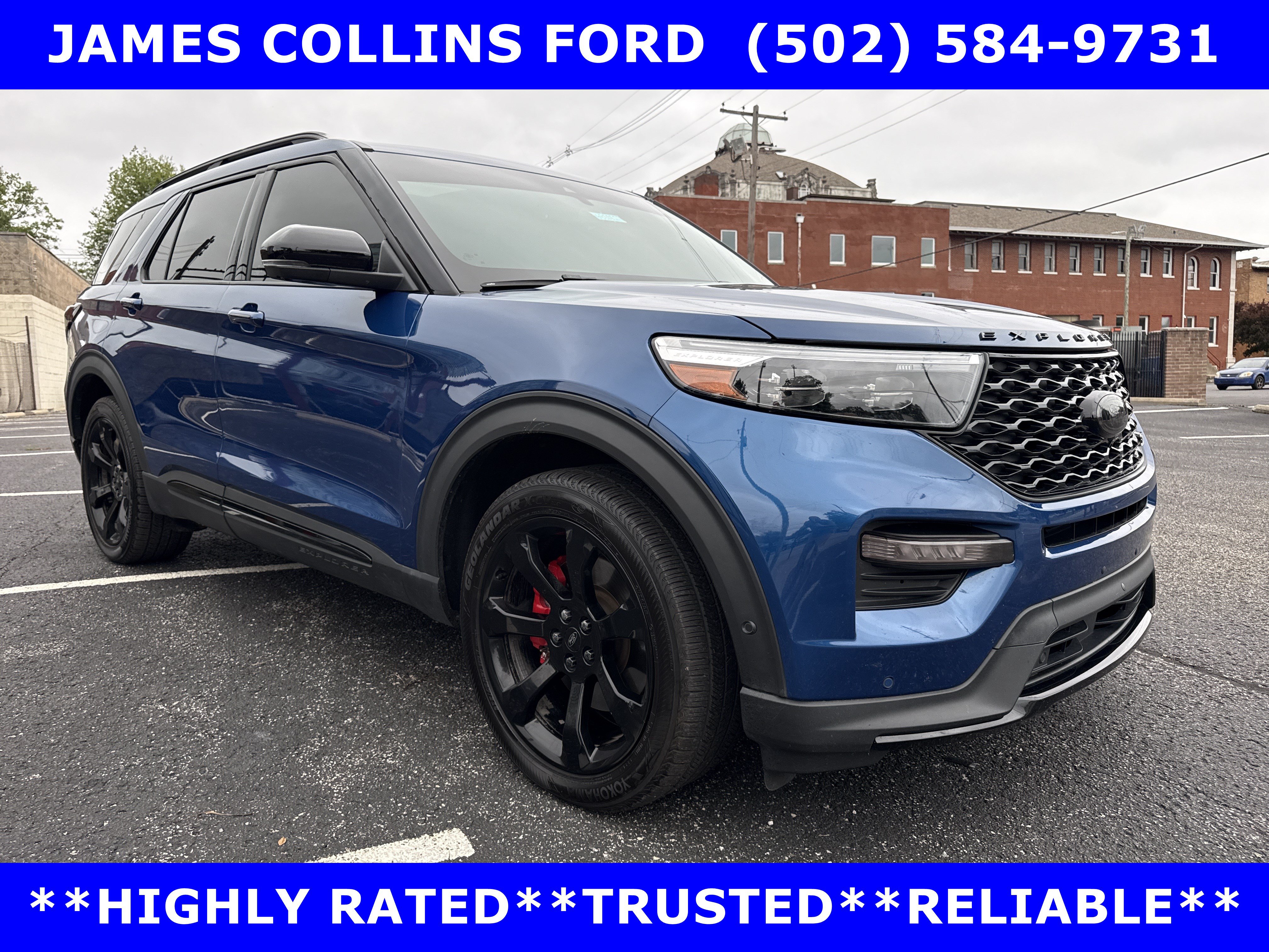 Used 2021 Ford Explorer ST w/ Equipment Group 401A AWD/4WD image 3